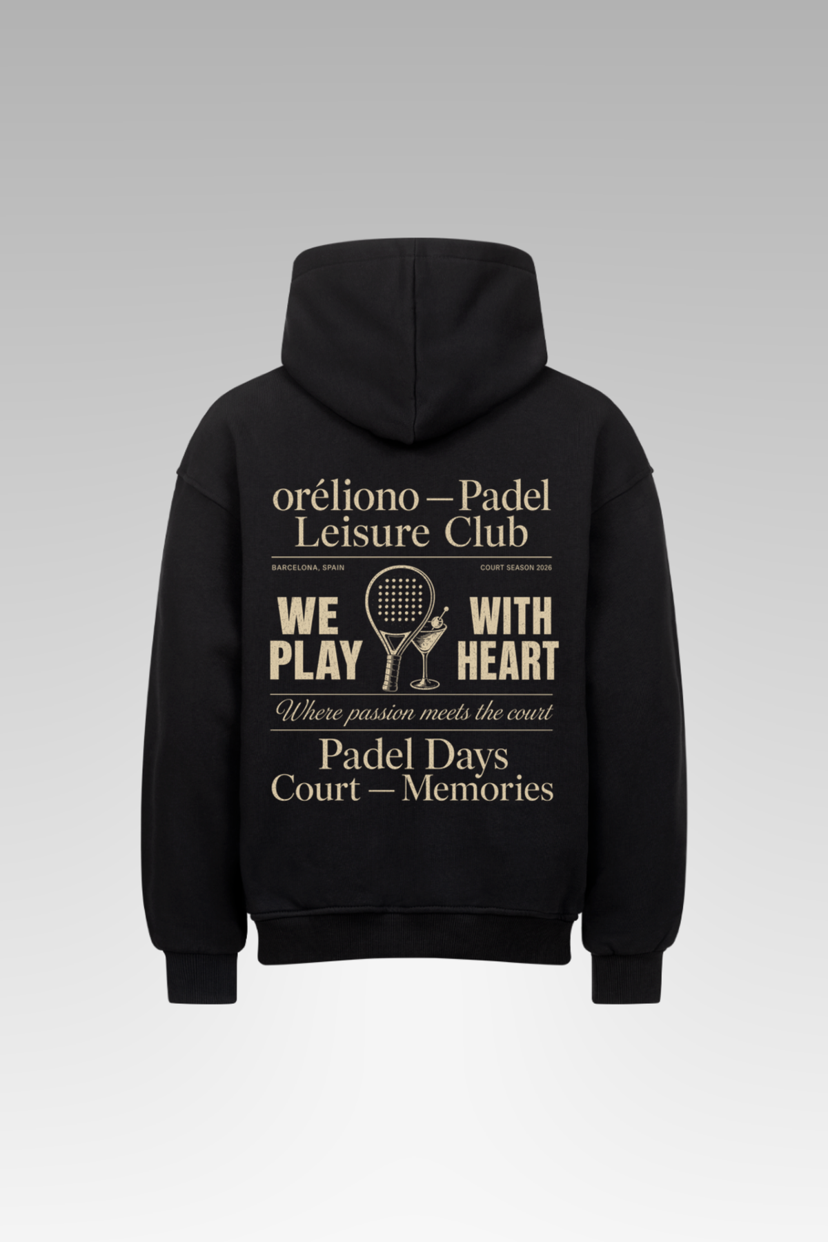 Oversize Leisure Club Hoodie