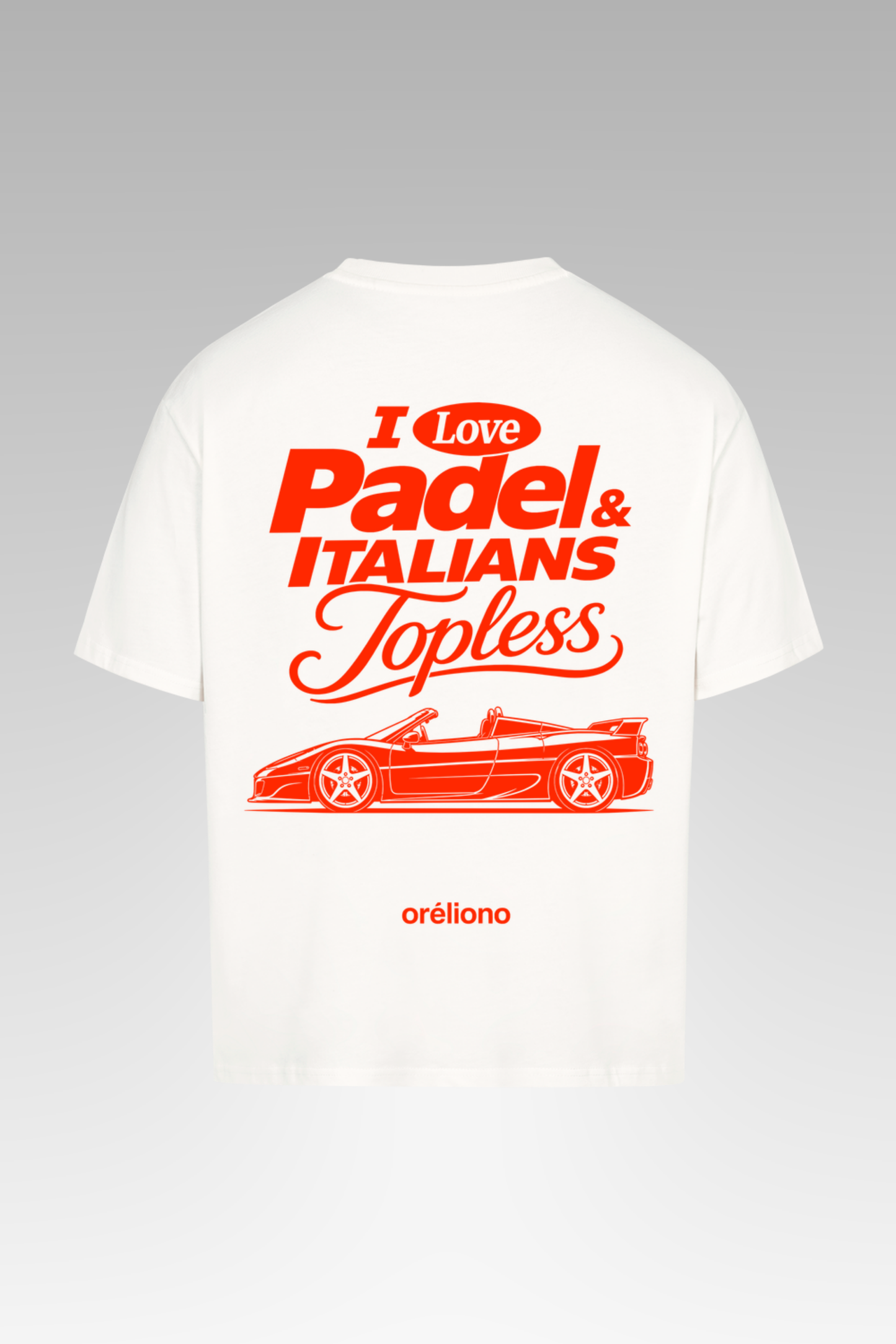 Oversize Padel & Italians Tee