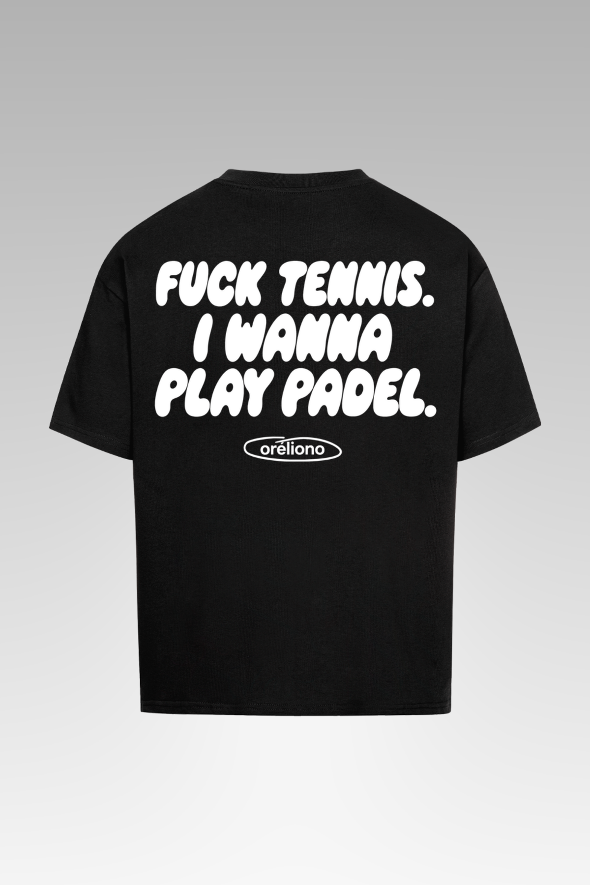 Oversize F*** Tennis Tee