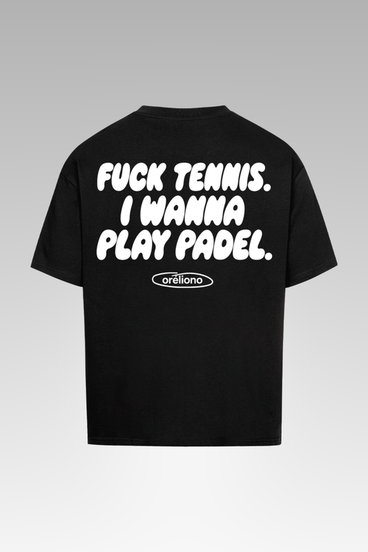 Oversize F*** Tennis Tee