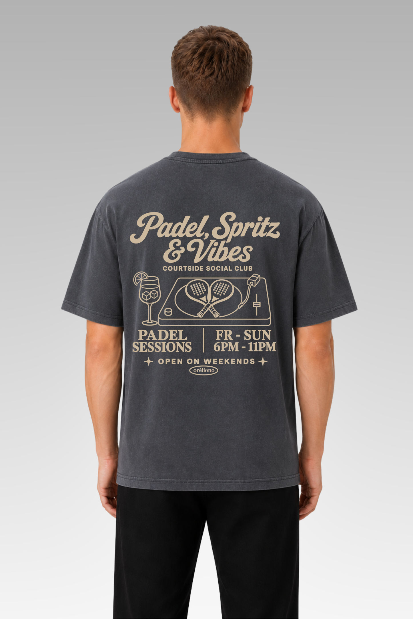 Oversize Padel Vibes Tee