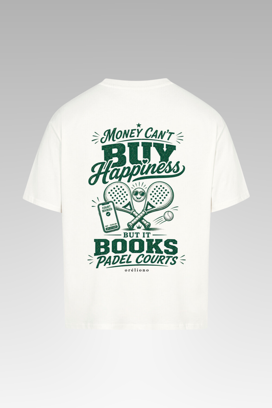 Oversize Money Books Padel Courts Tee