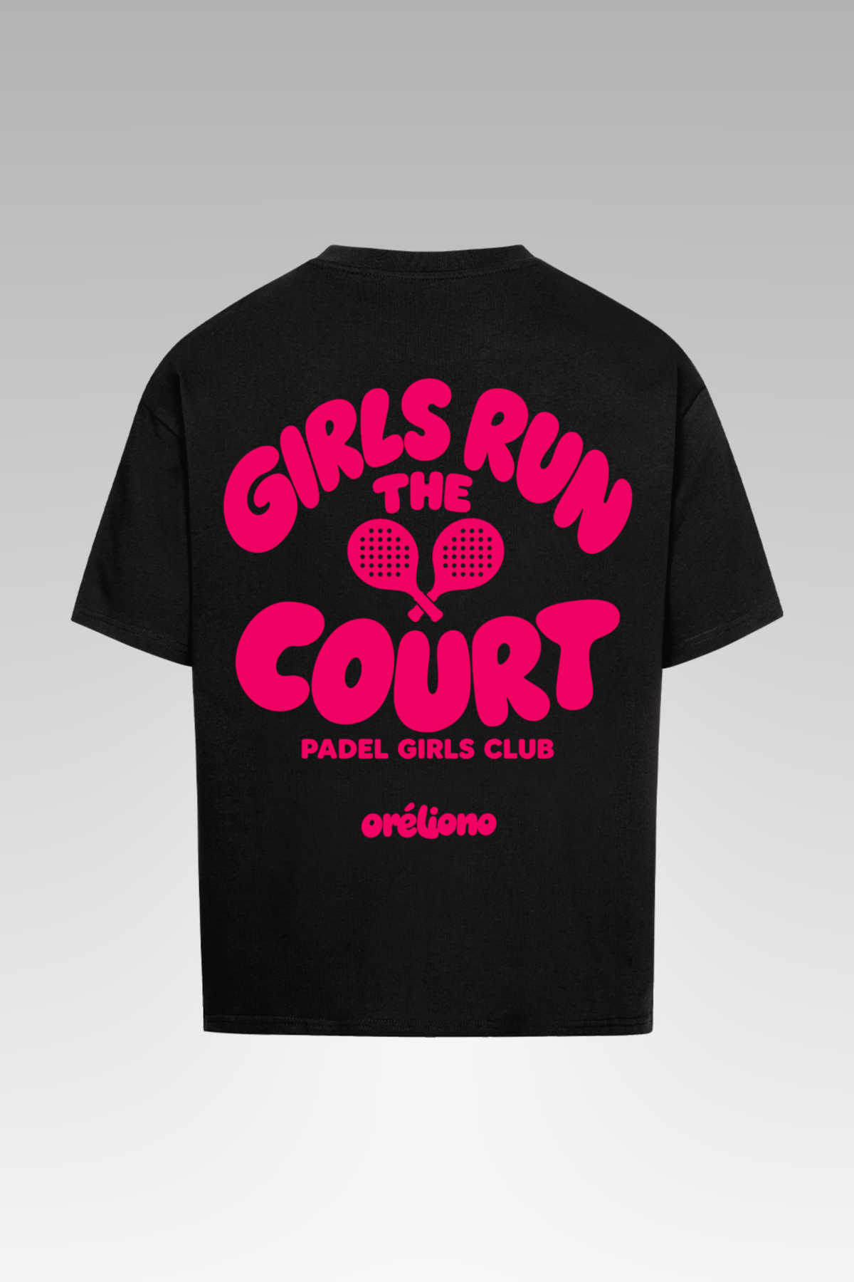 Oversize Girls run the Court Tee