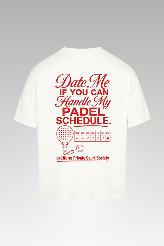 Oversize Date Me Tee