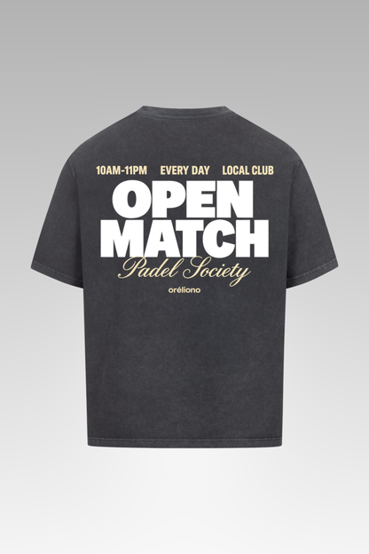 Oversize Open Match Tee