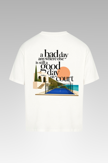 Oversize Good Day Court Tee