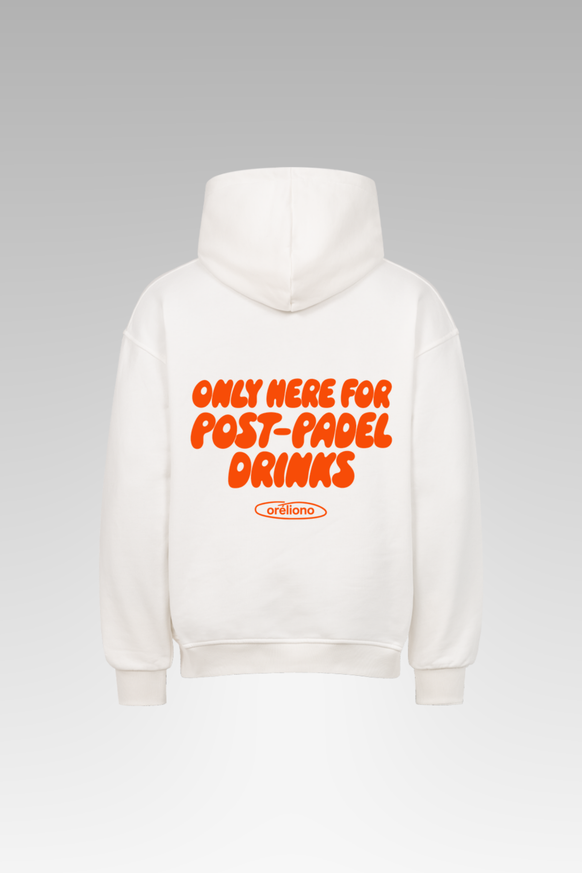 Oversize Post Padel Drinks Hoodie