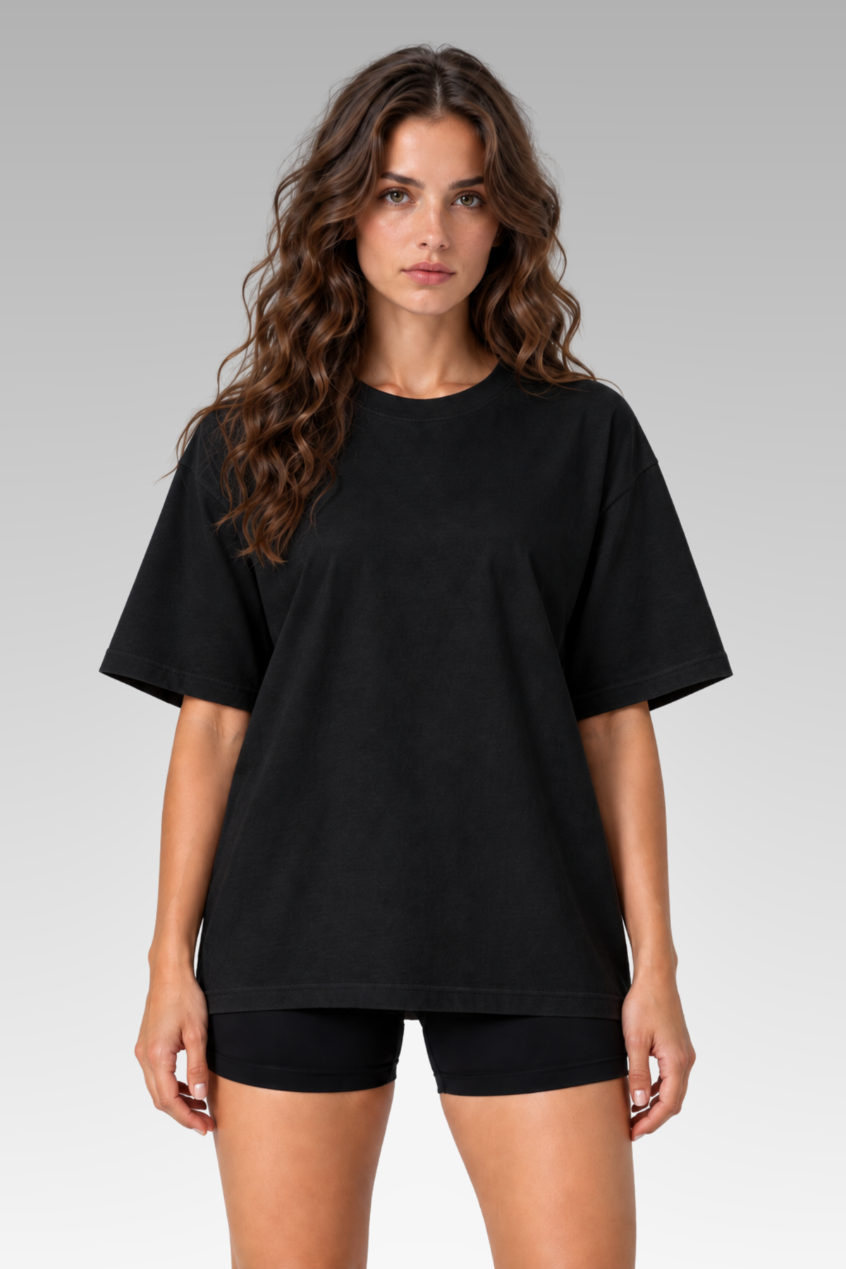 Oversize Girls run the Court Tee