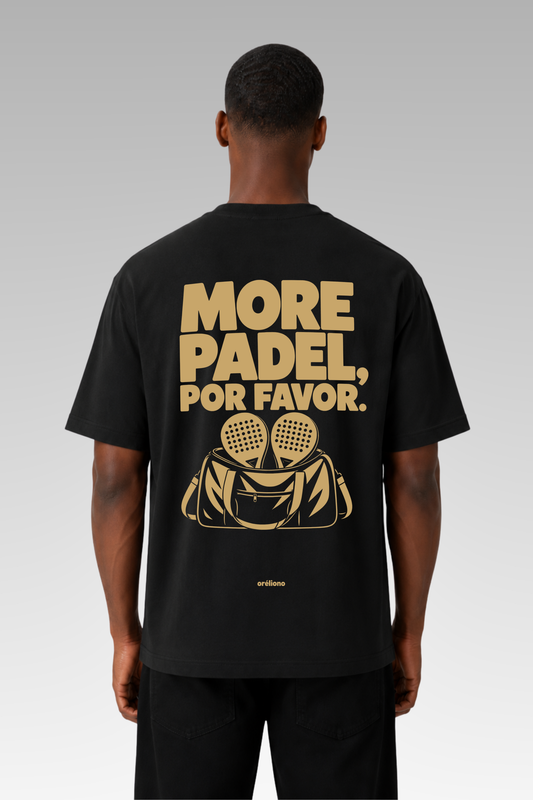 Oversize More Padel Tee