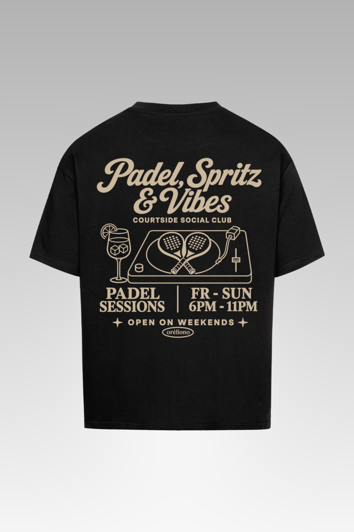 Oversize Padel Vibes Tee