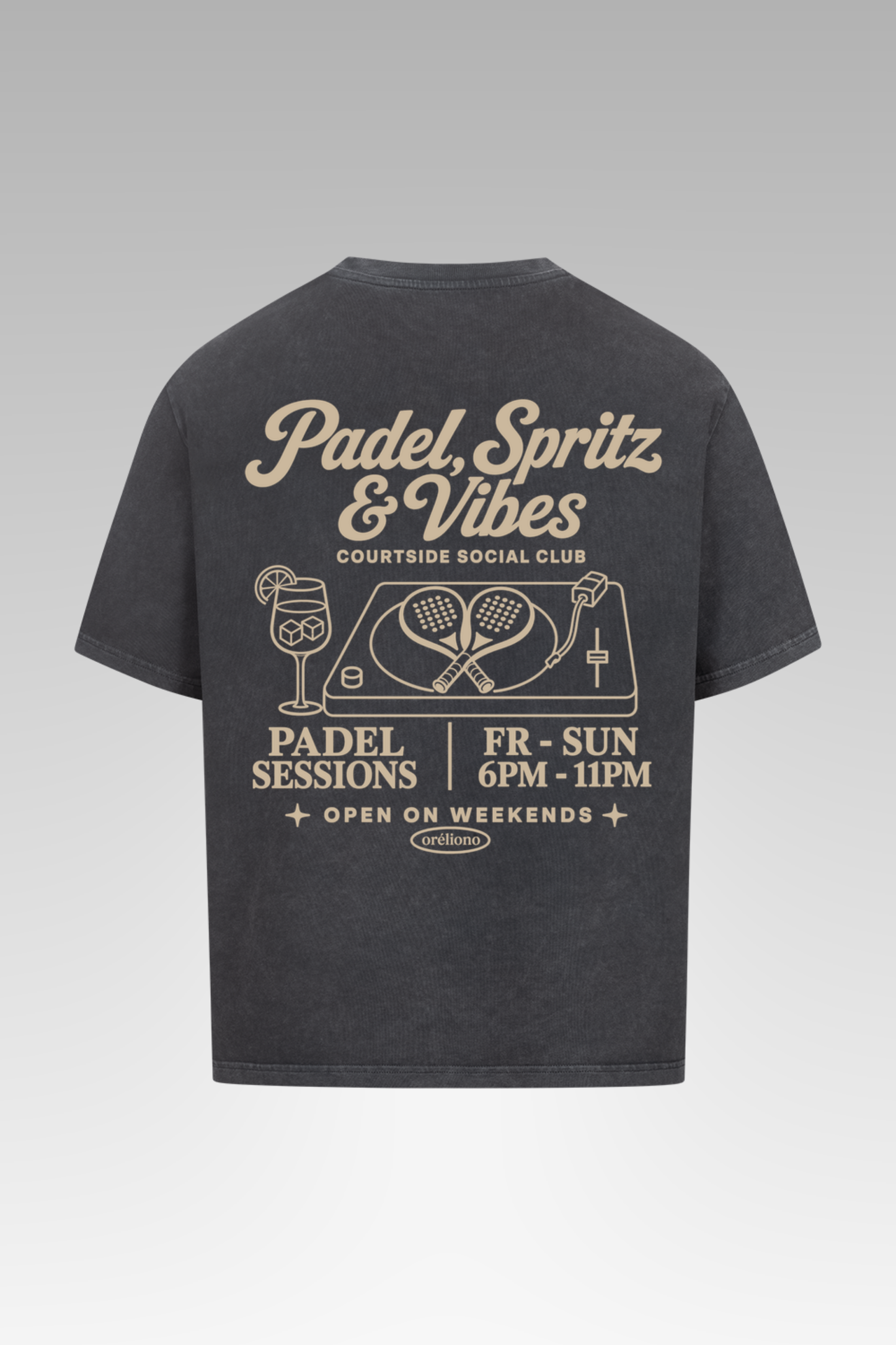 Oversize Padel Vibes Tee