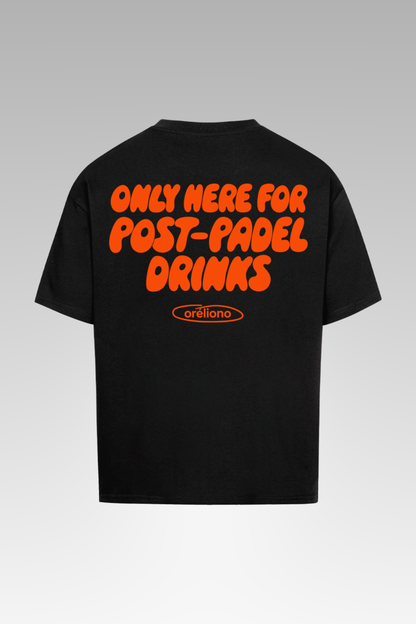 Oversize Post Padel Drinks Tee