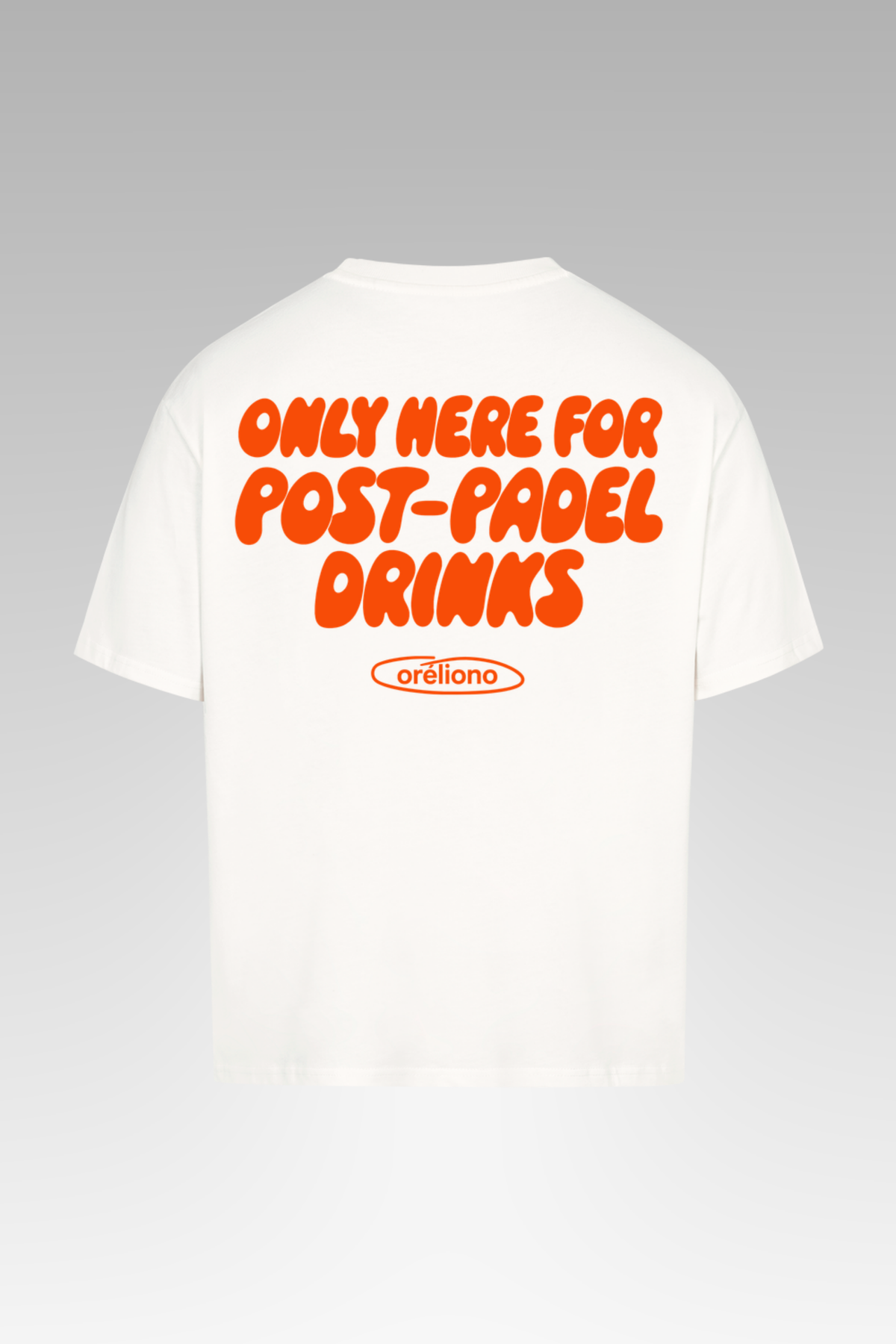 Oversize Post Padel Drinks Tee