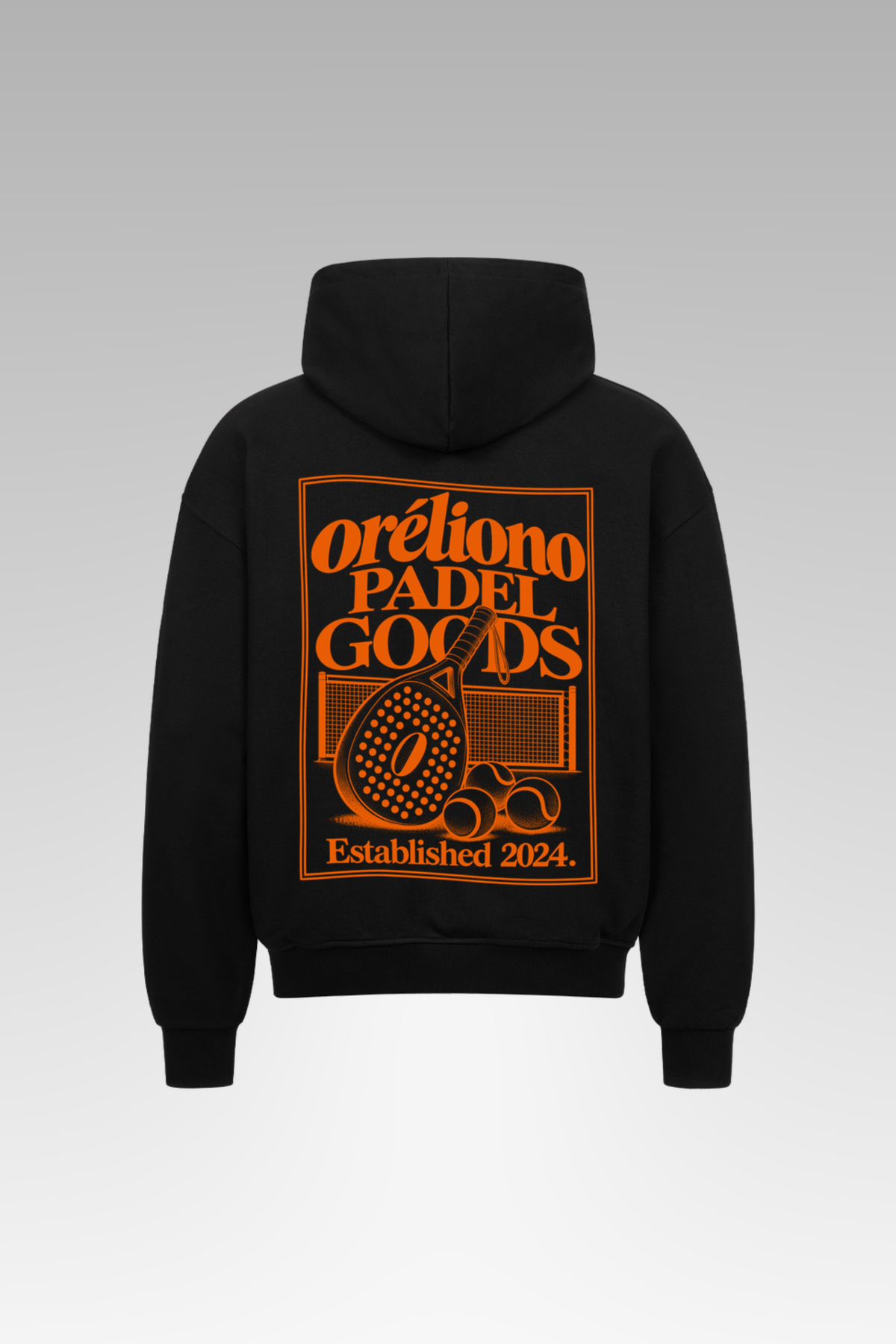 Oversize Padel Goods Zipper Hoodie